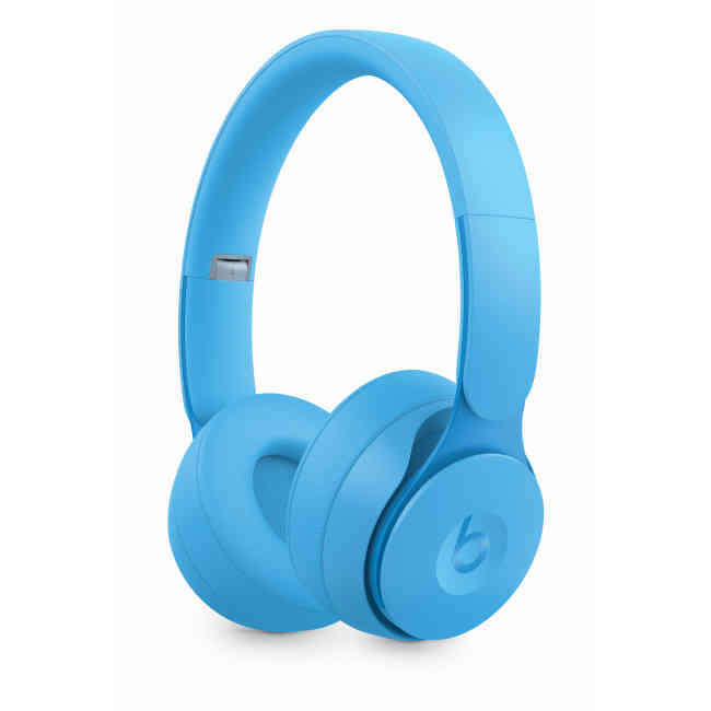 Beats Solo Pro Wireless Noise Cancelling Headphones - Matte Collection Light Blue