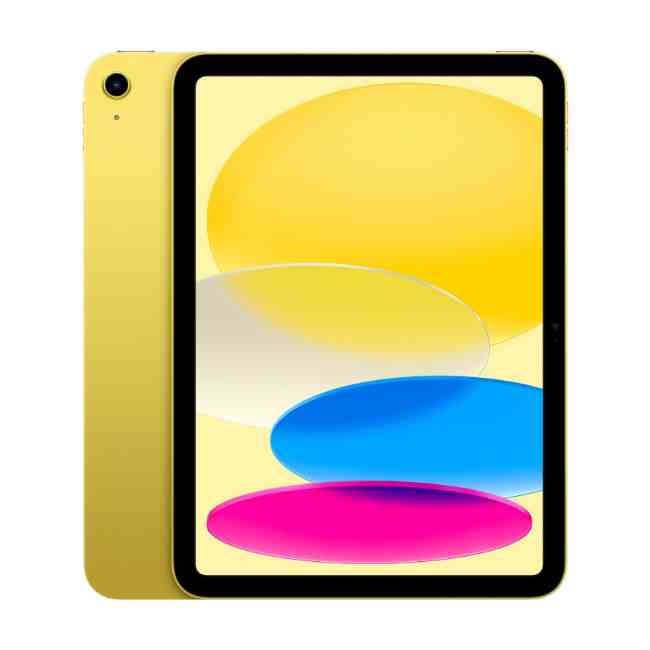 Apple iPad 10 (10.9 inch) 2022 Wi-Fi + Cellular & GPS 64GB, Yellow