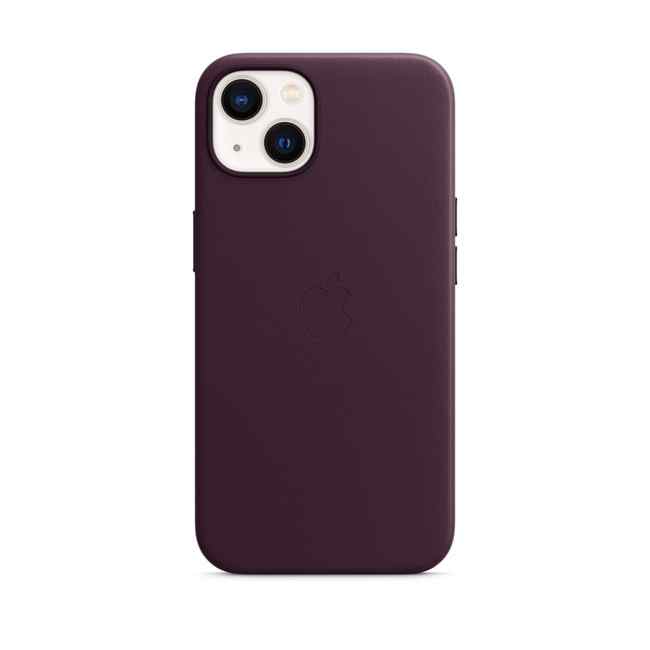 Husă Apple iPhone 13 Leather Case with MagSafe Dark Cherry
