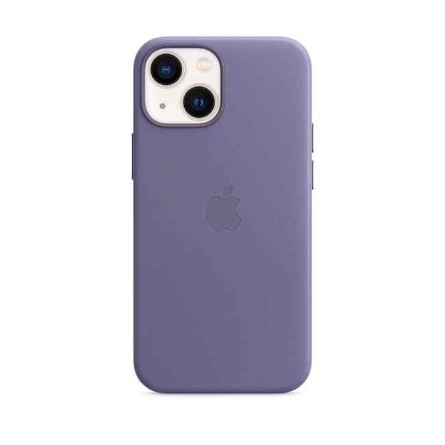 Чехол Apple iPhone 13 mini Leather Case with MagSafe Wisteria