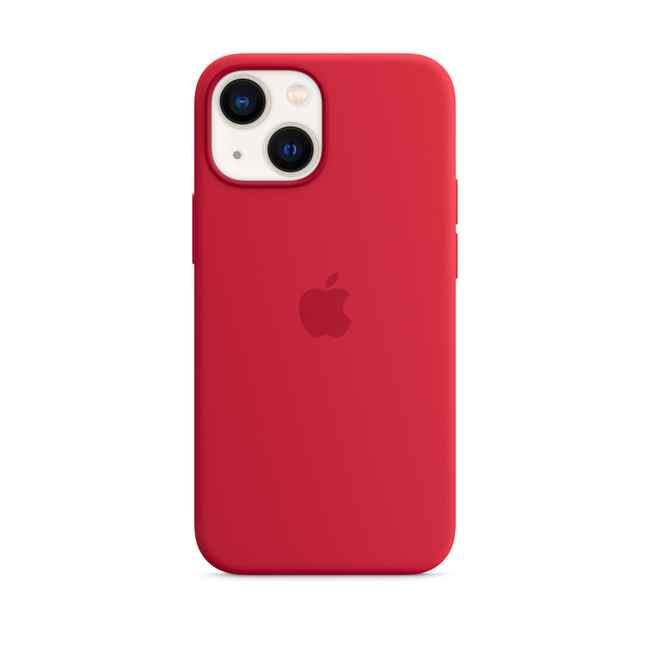 Husă Apple iPhone 13 mini Silicone Case with MagSafe (PRODUCT)RED