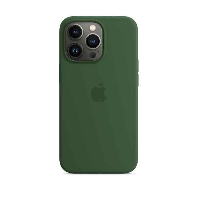 Apple iPhone 13 Pro Silicone Case with MagSafe Clover