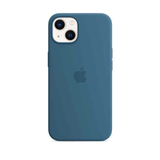 Apple iPhone 13 Silicone Case with MagSafe Blue Jay
