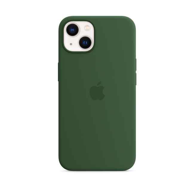 Apple iPhone 13 Silicone Case with MagSafe Clover