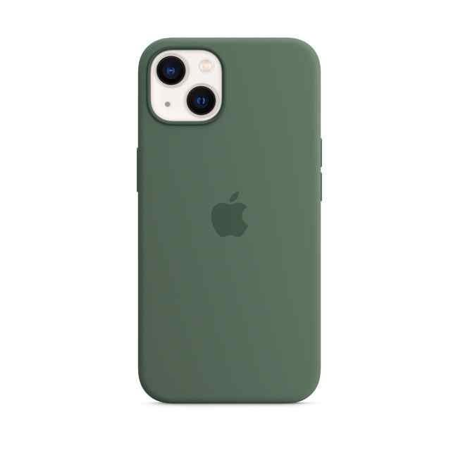 Apple iPhone 13 Silicone Case with MagSafe Eucalyptus
