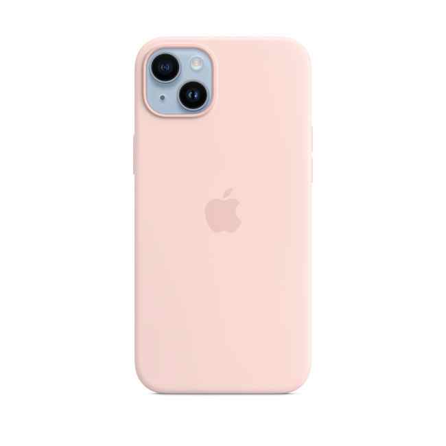 Чехол Apple iPhone 14 Plus Silicone Case with MagSafe Chalk Pink