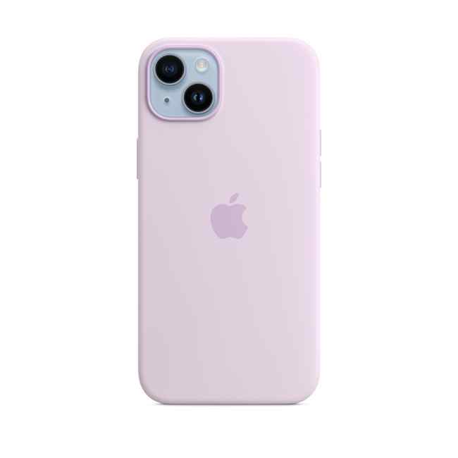 Husă Apple iPhone 14 Plus Silicone Case with MagSafe Lilac