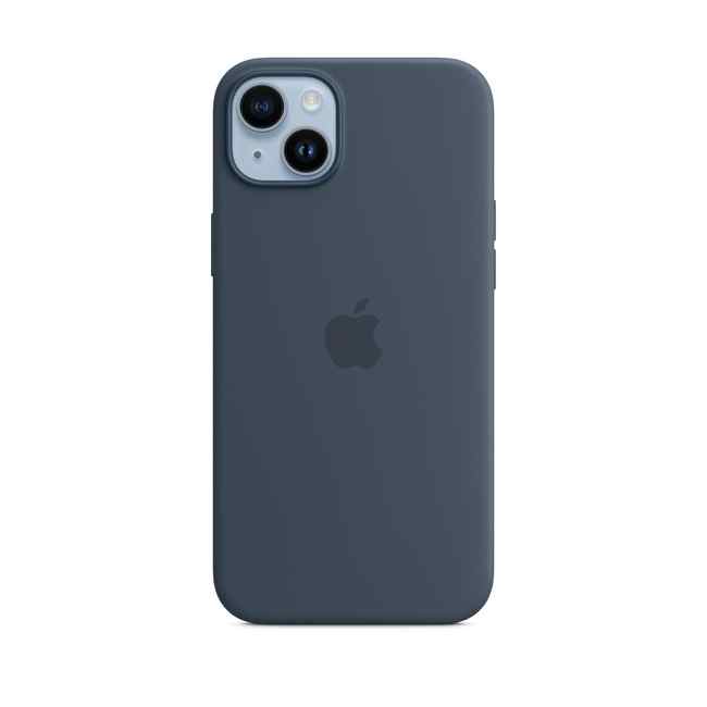 Чехол Apple iPhone 14 Plus Silicone Case with MagSafe Storm Blue