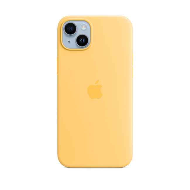 Чехол Apple iPhone 14 Plus Silicone Case with MagSafe Sunglow