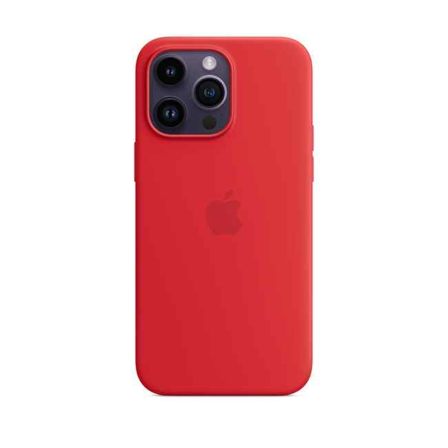 Чехол Apple iPhone 14 Pro Max Silicone Case with MagSafe (PRODUCT)RED