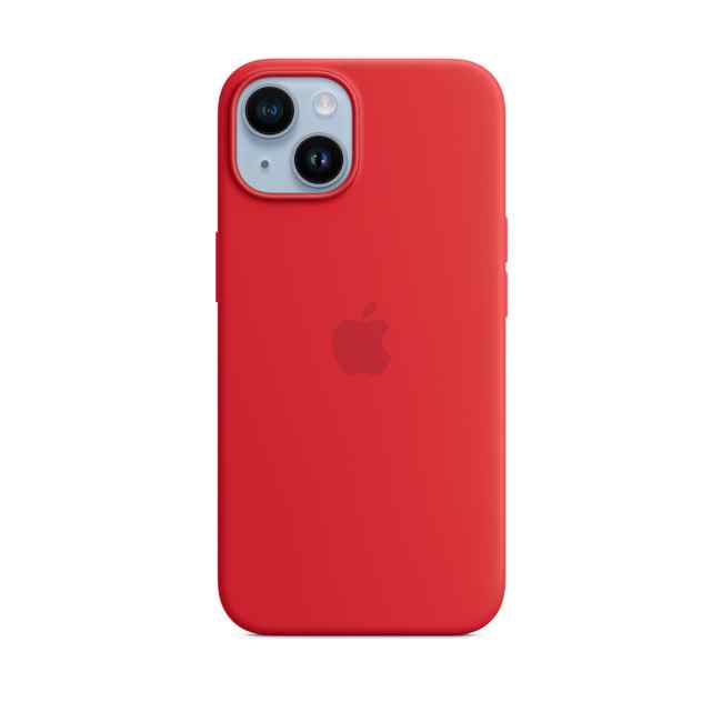 Чехол Apple iPhone 14 Silicone Case with MagSafe (PRODUCT)RED