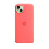 Apple iPhone 15 Plus Silicone Case with MagSafe - Guava Чехол