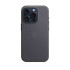 Apple iPhone 15 Pro FineWoven Case with MagSafe - Black Чехол