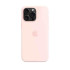 Apple iPhone 15 Pro Max Silicone Case with MagSafe - Light Pink Чехол
