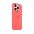 Apple iPhone 15 Pro Silicone Case with MagSafe - Guava Чехол