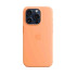 Apple iPhone 15 Pro Silicone Case with MagSafe - Orange Sorbet Чехол
