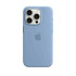 Apple iPhone 15 Pro Silicone Case with MagSafe - Winter Blue Husă