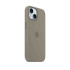 Apple iPhone 15 Silicone Case with MagSafe - Clay Чехол