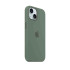 Apple iPhone 15 Silicone Case with MagSafe - Cypress Чехол