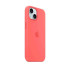 Apple iPhone 15 Silicone Case with MagSafe - Guava Чехол