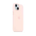 Apple iPhone 15 Silicone Case with MagSafe - Light Pink Чехол