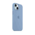 Apple iPhone 15 Silicone Case with MagSafe - Winter Blue Чехол