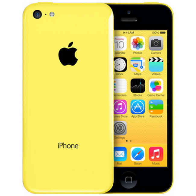 Apple iPhone 5C 16GB, Yellow