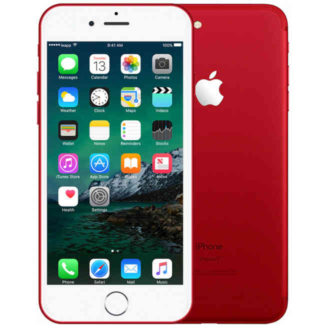 Smartphone Apple iPhone 7 256GB, (PRODUCT)RED