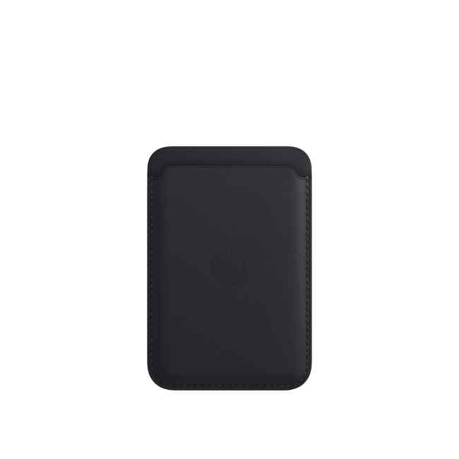 Apple iPhone Leather Wallet with MagSafe Midnight