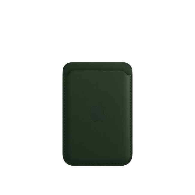 Apple iPhone Leather Wallet with MagSafe Sequoia Green