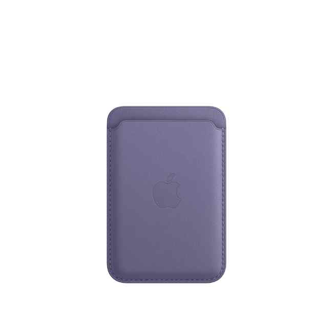 Apple iPhone Leather Wallet with MagSafe Wisteria