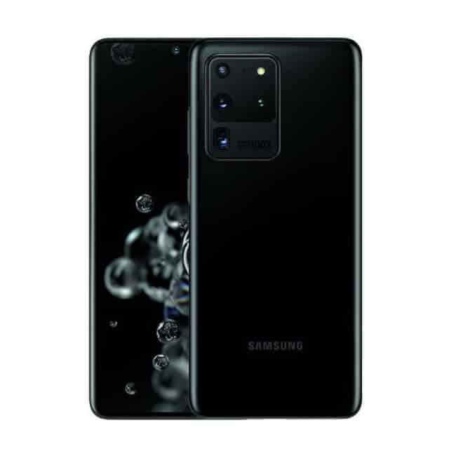 Samsung Galaxy S20 Ultra 5G 256GB, Cosmic Black