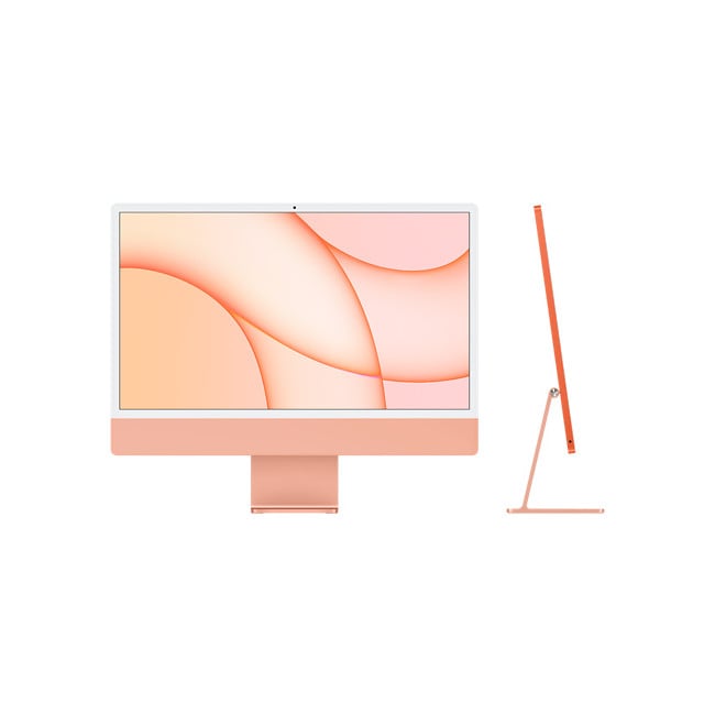 Monobloc Apple iMac 24 2021 Orange (M1 8C 8C, 8GB, 256GB)