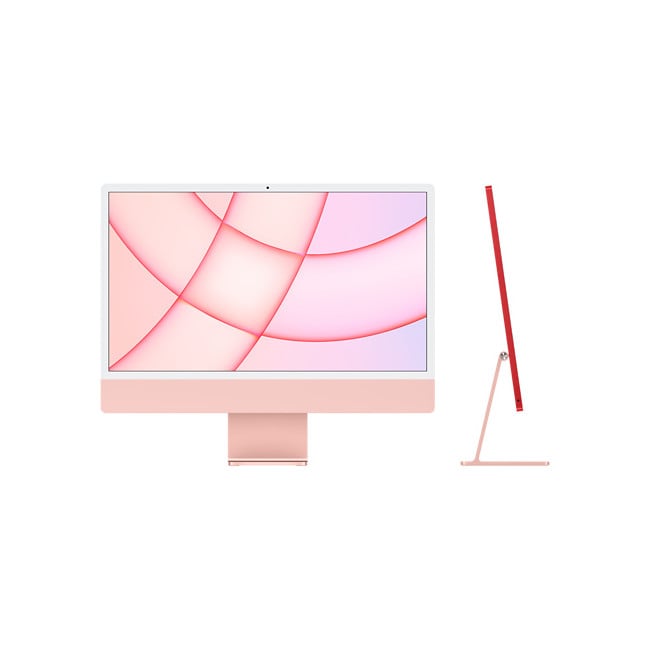 Monobloc Apple iMac 24 2021 Pink (M1 8C 7C, 16GB, 256GB)