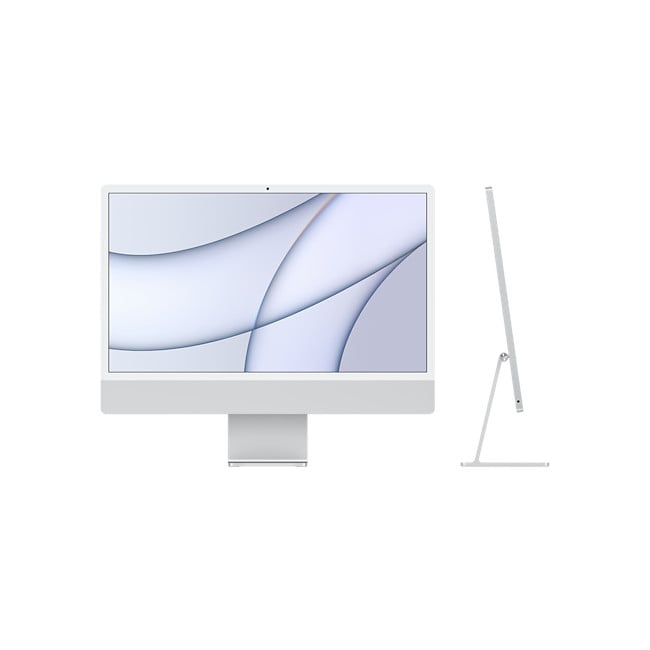 Monobloc Apple iMac 24 2021 Silver (M1 8C 7C, 8GB, 1TB)