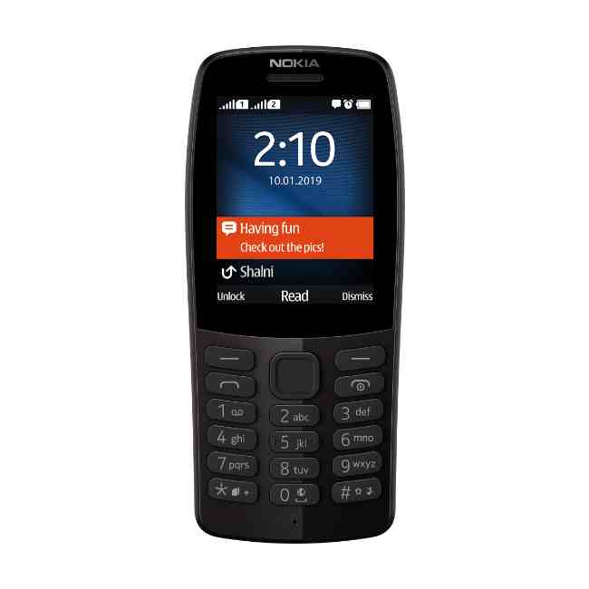 Nokia 210, Black