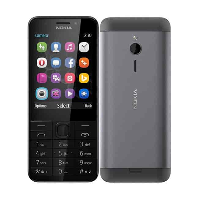 Nokia 230, Dark Silver