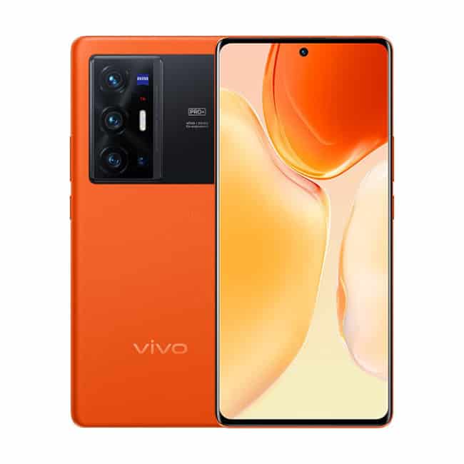 Vivo X70 Pro+ Orange product image on white background