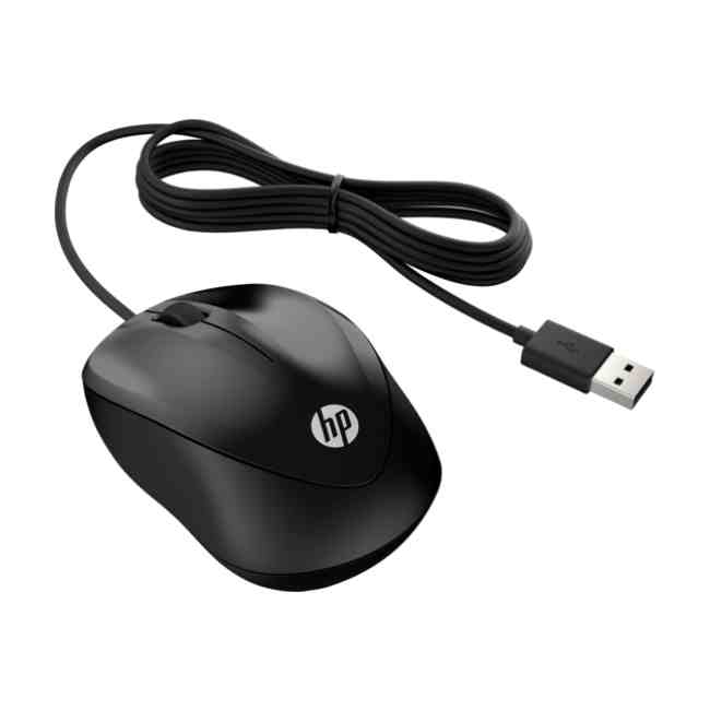 Hewlett-packard 1000 Wired Black