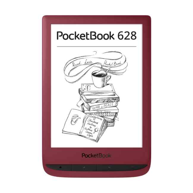 Pocketbook 628 Touch Lux 5 Ruby Red