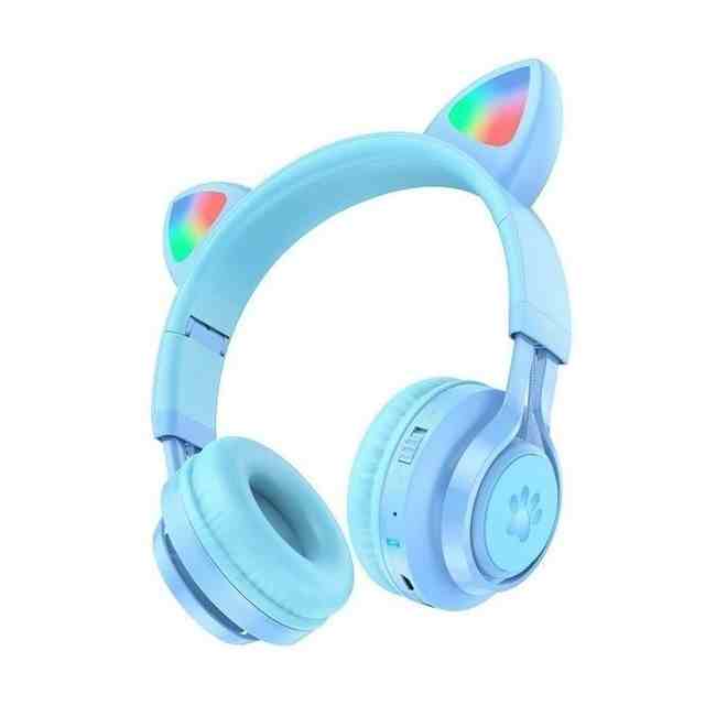 Hoco W39 Cat Ear Blue