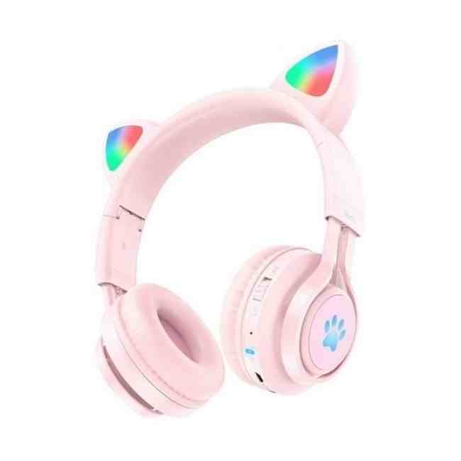 Hoco W39 Cat Ear Pink