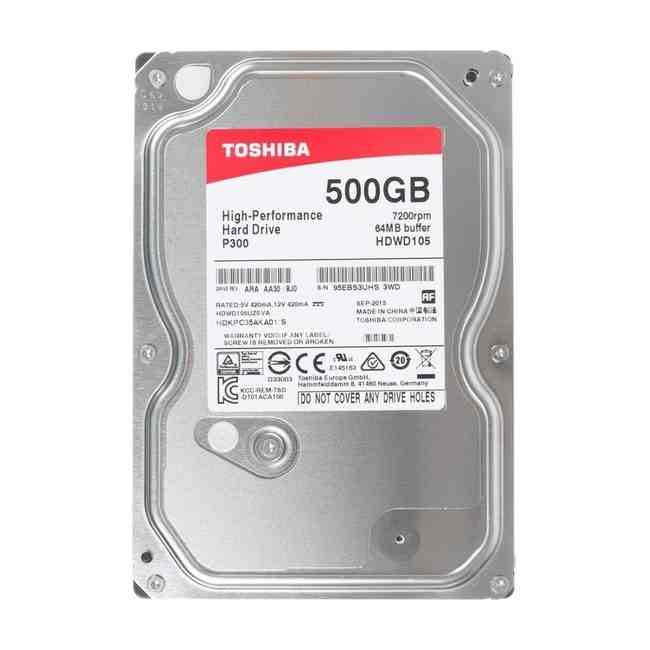 Toshiba 500GB HDWD105UZSVA