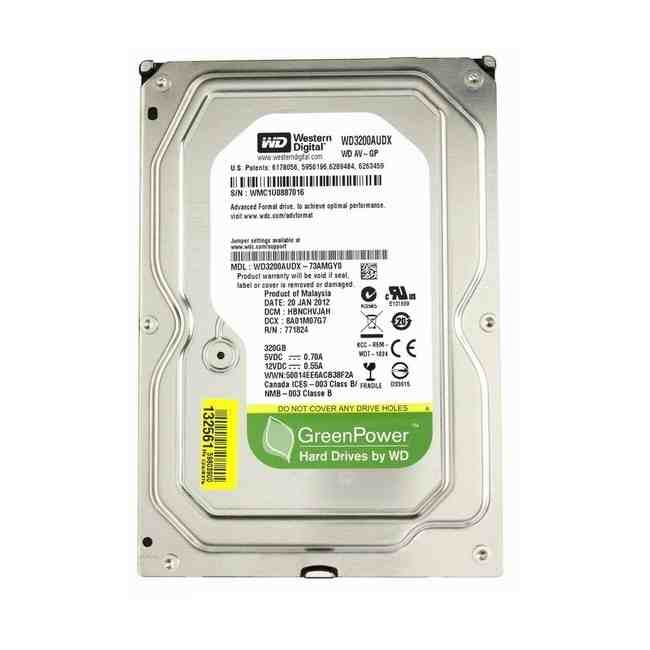 Western Digital AV-GP 320GB WD3200AUDX