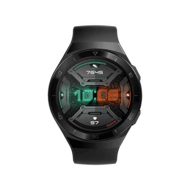 Huawei Watch GT 2e Graphite Black with Black Fluoroelastomer Strap