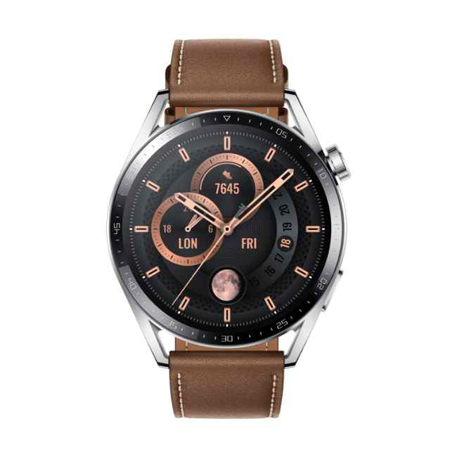 Huawei Watch GT 3 Classic Brown 46mm Brown Leather Strap