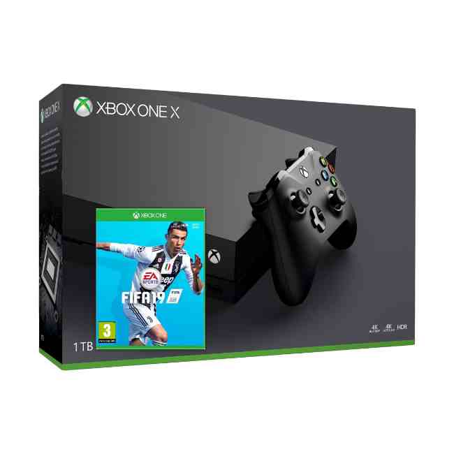 Consolă Microsoft Xbox Series X FIFA 19 Bundle